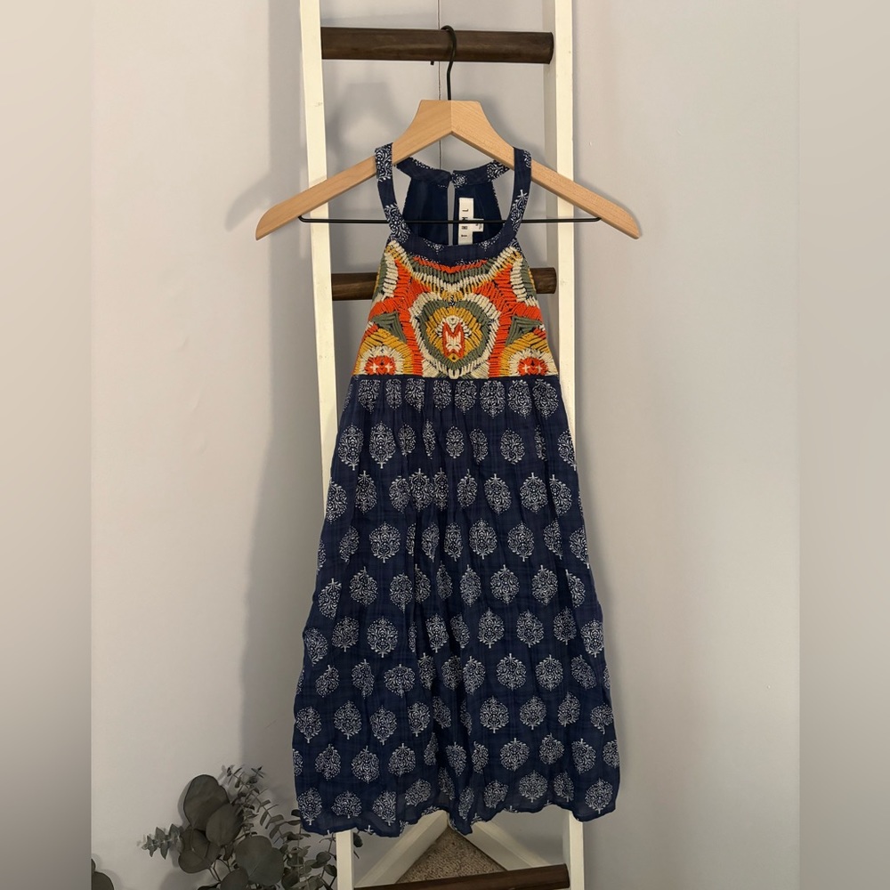THML Multi-Pattern Stitched Sundress